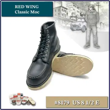RED WING 6'Classic Moc #8179 8 1/2 E