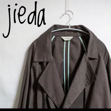 지에다 구제 하프 트렌치코트
