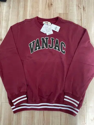 VANJAC 버건디 트레이닝복