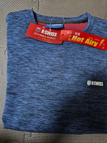 새상품 K-SWISS 핫 에어리 속기모 트레이닝복 M