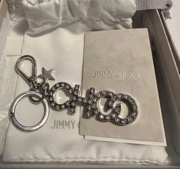 JIMMY CHOO 크리스탈 키링