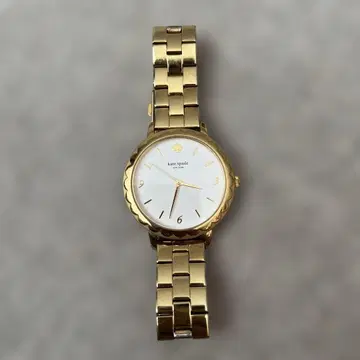 kate spade 골드 아날로그 손목시계