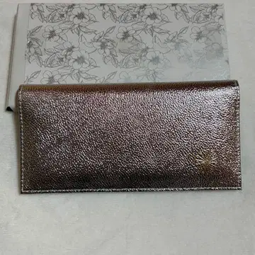 [ 미사용 새상품 ] 황궁 교토 어소 장지갑 실버 은