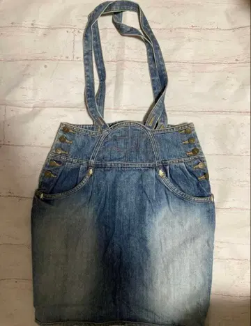 츠모리치사토 살로펫 스커트 데미지 청바지