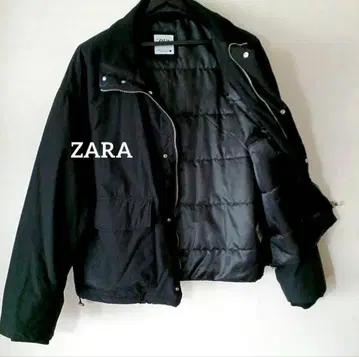 ZARA 블랙 퀼팅 자켓