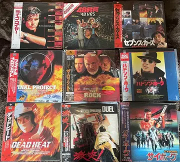 레이저 디스크 데드 히트 격돌! 사이보그 외 총 9장 세트