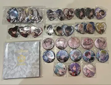 NIJISANJI EN Luxiem 캔뱃지 세트