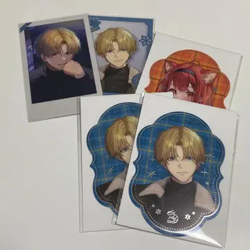 니지산지 윈터 데이트 2025 폴라로이드풍 카드 엑스 알비오