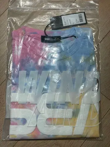 WINDANDSEA SEA (SPC) TIE-DYE T-SHIRT XL