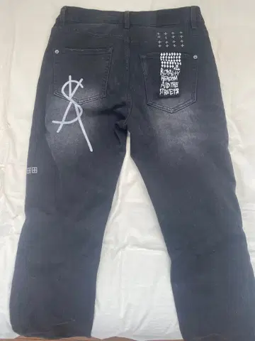 ksubi 블랙 스키니 팬츠 30'