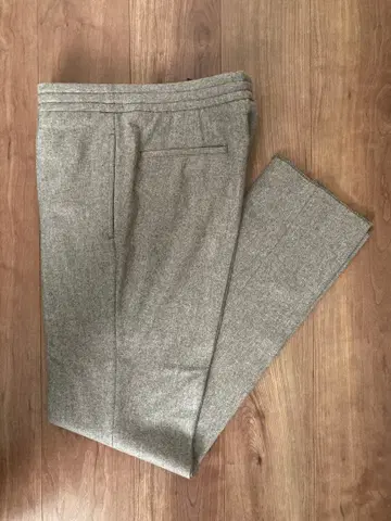 [ 새상품급 ] ZEGNA 울 드로우 스트링 슬랙스 50 사이즈