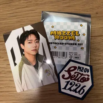 MAZZEL 마제베야 포토 카드 스티커 세트 세이토