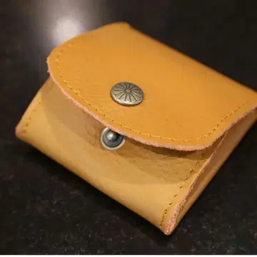 황거 지갑 한정판 동전 지갑 갈색 브라운