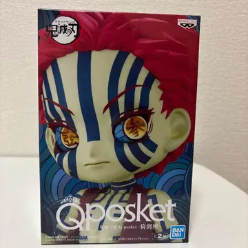 Qposket 귀멸의 칼날 아카자 피규어