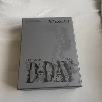 SUGA D-DAY TOUR 오리지널 패키지