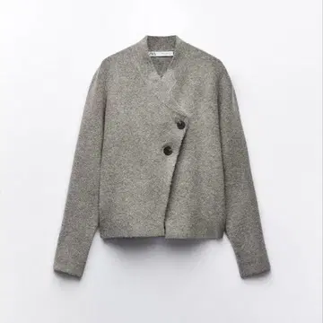 니트 랩 가디건 zara 택 포함