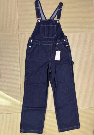 무인양품 데님 오버롤