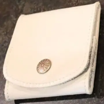 황궁 지갑 한정판 동전 지갑 베이지 화이트