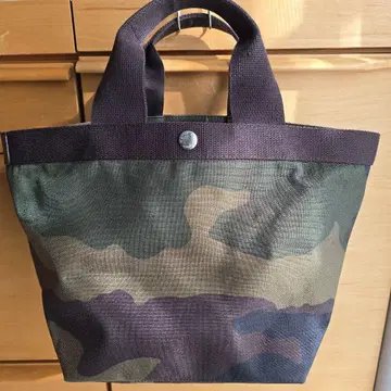 에르베샤 펠리에 카모 패턴 토트백