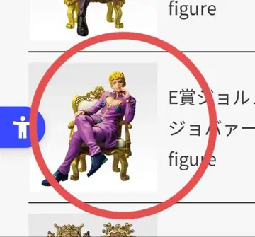 죠죠 제일복권 E상 죠르노 죠바나 피규어