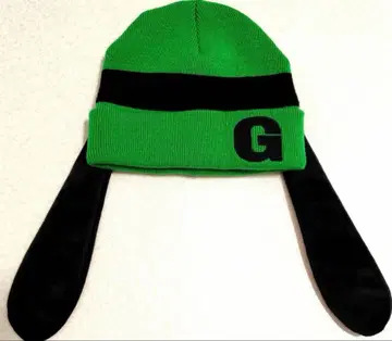 새상품급 디즈니 구피 귀 달린 니트 모자 비니 58cm