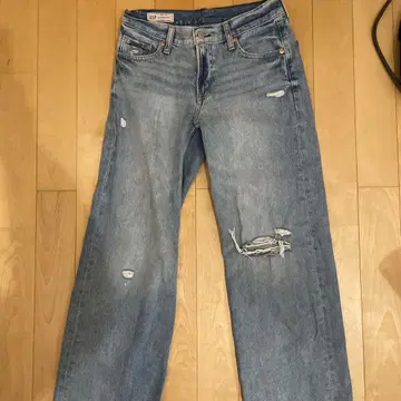 GAP 루즈 데님 데미지 데님