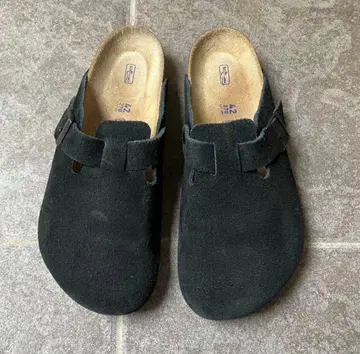 버켄스탁 / 보스턴 스웨이드 가죽 블랙 42