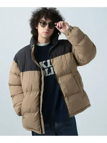 BAYFLOW 베이플로우 루즈 파이버 다운 블루종 자켓