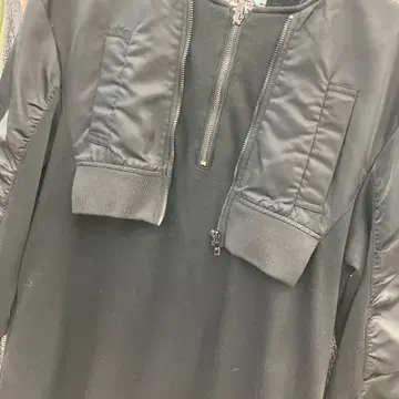 야마다야 계열 Lasud Military 도킹 원피스 블랙 속기모