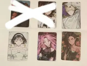 에이리언 스테이지 트레이딩 카드 4장 세트