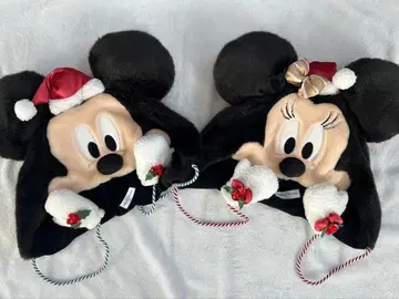디즈니 크리스마스 팬캡 미키미니 세트