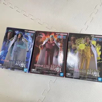 원피스 THE 출항 LOGIA 3체 세트