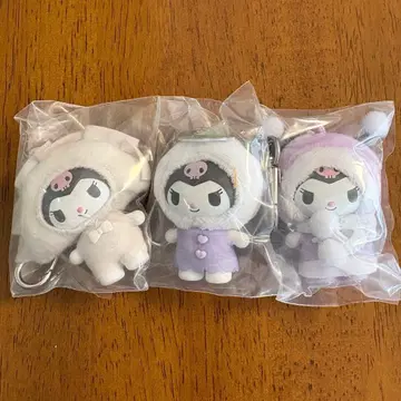 [ 쿠로미 ] 산리오 치비토모 시크릿 키링 3종 세트
