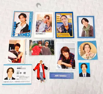 SixTONES 다나카 쥬리 트레이딩 카드, 스티커 세트