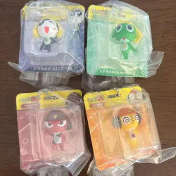 개구리 중사 케로로 블리스터 참 컬렉션 4종