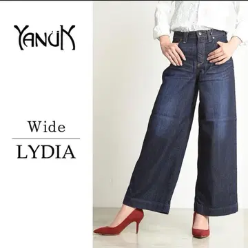 YANUK 야누크 Lydia 리디아 와이드 데님 팬츠 청바지