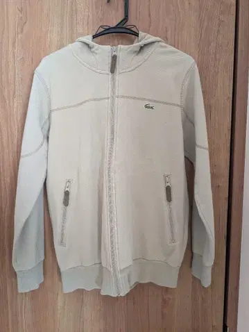 LACOSTE SPORT 후드티 풀 집업 여성용 사이즈 2