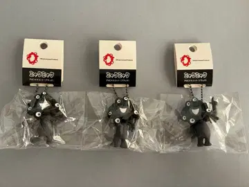 미야쿠미야쿠 pvc 마스코트 키링 블랙 블랙미야쿠미야쿠 3종 세트