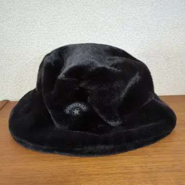 CONVERSE 블랙 버킷햇