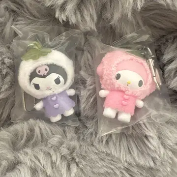 꼬마 와가시 마이멜로디 쿠로미 키링 세트