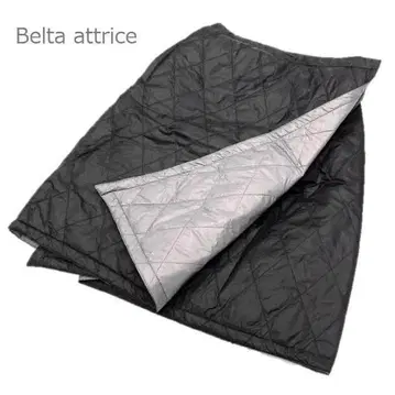 M-L 라이트 다운 랩 스커트 미들 기장 7251016 블랙 x 차콜