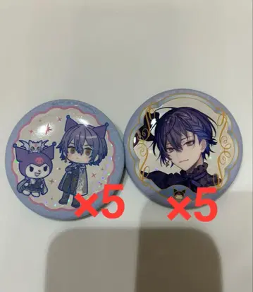 니지산지 코야나기 로우 산리오 캔뱃지 묶음 판매