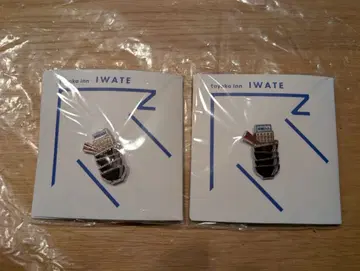 토요코인 이와테 핀 배지 2개 세트