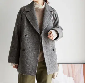 JOURNAL STANDARD relume 피 코트 그레이