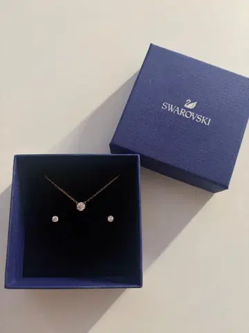 스와로브스키 귀걸이 목걸이