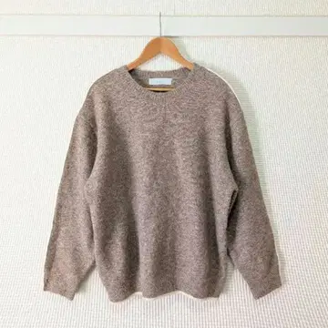 sachat Color Line 컬러 라인 니트 브라운 신타 사치카