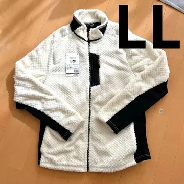 다이아 플리스 안감 알루미늄 자켓 LL 화이트