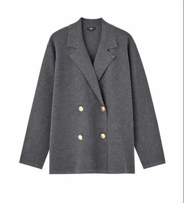 새상품급 2024 플라스테 레이온 블렌드 니트 더블 자켓