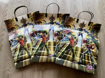 유희왕 20주년 기념전 구매 혜택 쇼핑백 3개