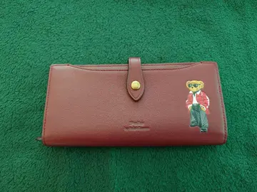 랄프로렌 폴로베어 장지갑 소가죽